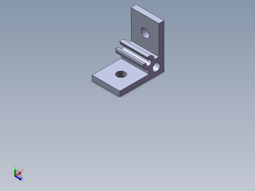 铝型材及其附件3.31.35.30.30.SLDPRT正等轴测图