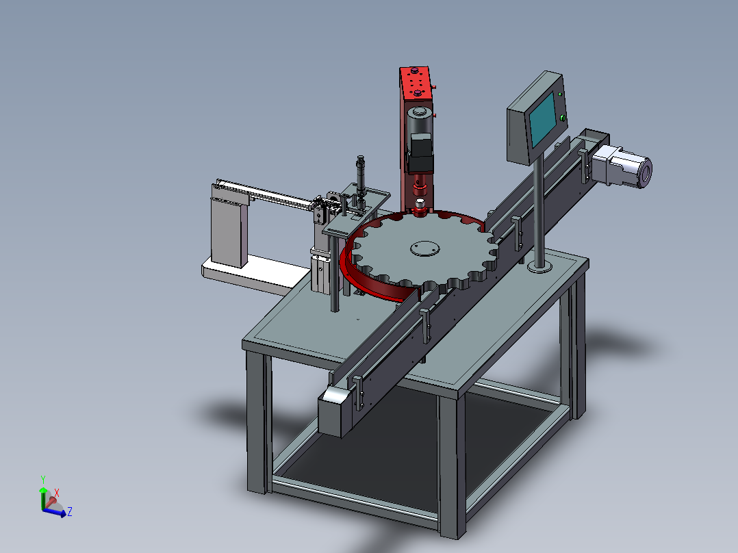 奶瓶奶盖组装机sw18