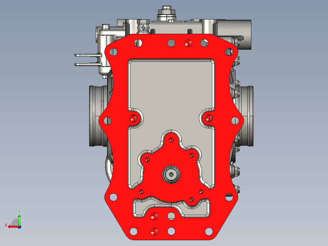 自动换档模式的手动变速箱(仅外形后视图