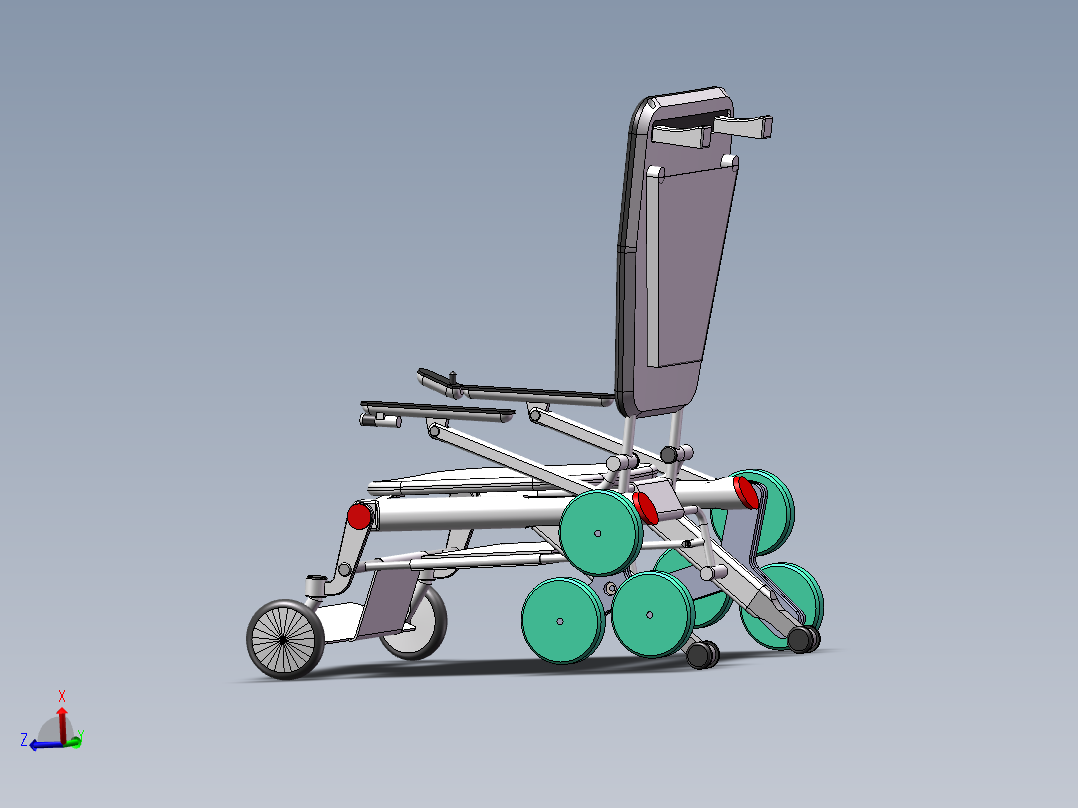 多场景折叠轮椅50