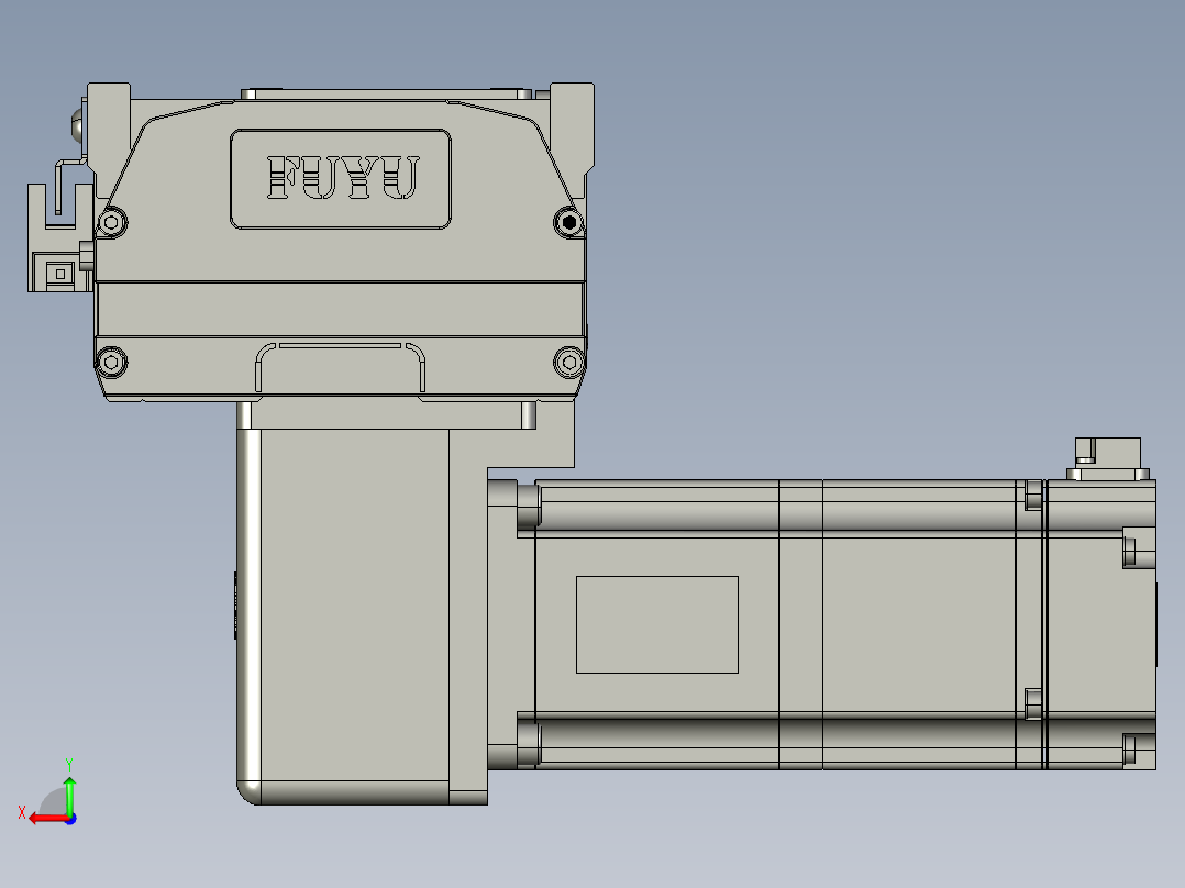 模组FTB10-RD-200后视图