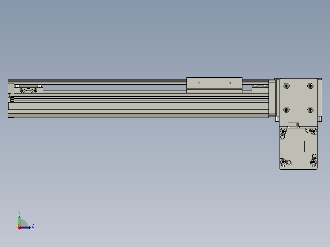 模组FTB10-RD-200左视图