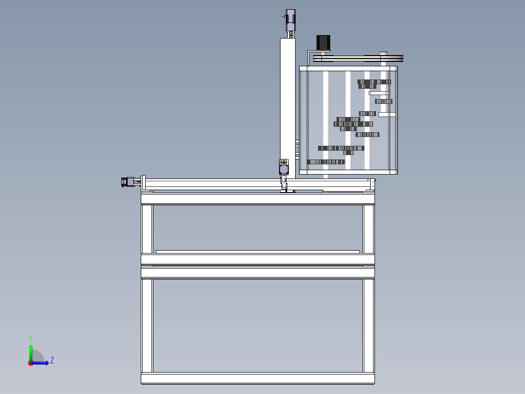 三轴大理石抛光机_QQ浏览器压缩包左视图