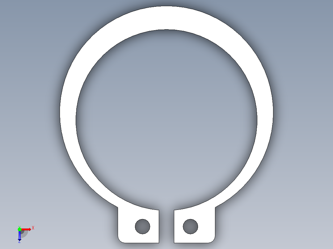 管道手动球阀-水管开关阀-手动阀门User Library-md52c150dn80-1_DN80~100SnapRing俯视图