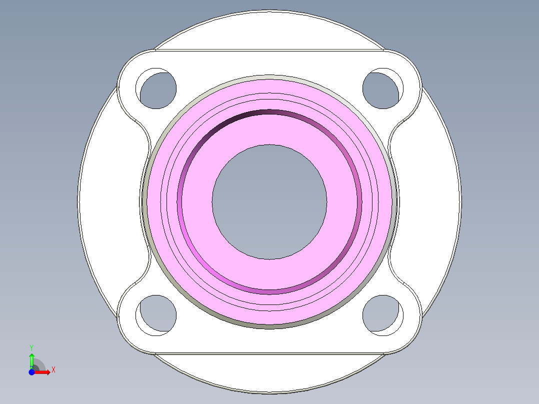 管道手动球阀-水管开关阀-手动阀门User Library-md52c150dn40_MD52C150DN40.FCP前视图