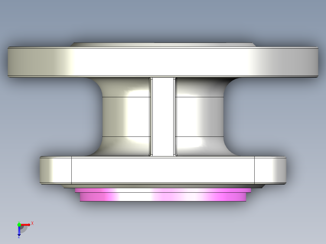 管道手动球阀-水管开关阀-手动阀门User Library-md52c150dn40_MD52C150DN40.FCP俯视图