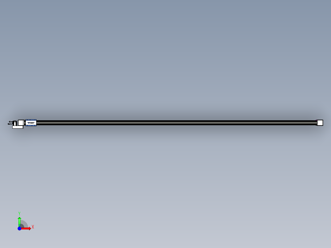 威洛博LB.GB同步带传动--欧规系列GB8-L96-S4750-BL-P40前视图