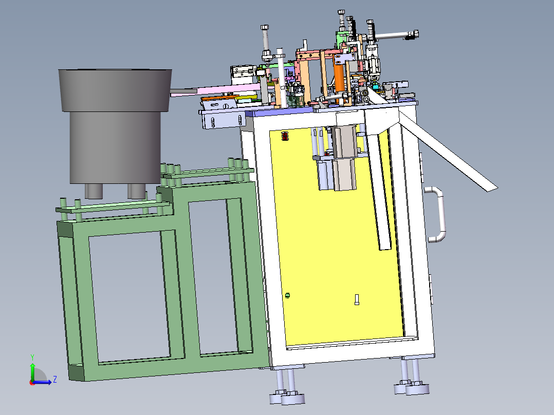 四代磁芯机sw13可编辑左视图
