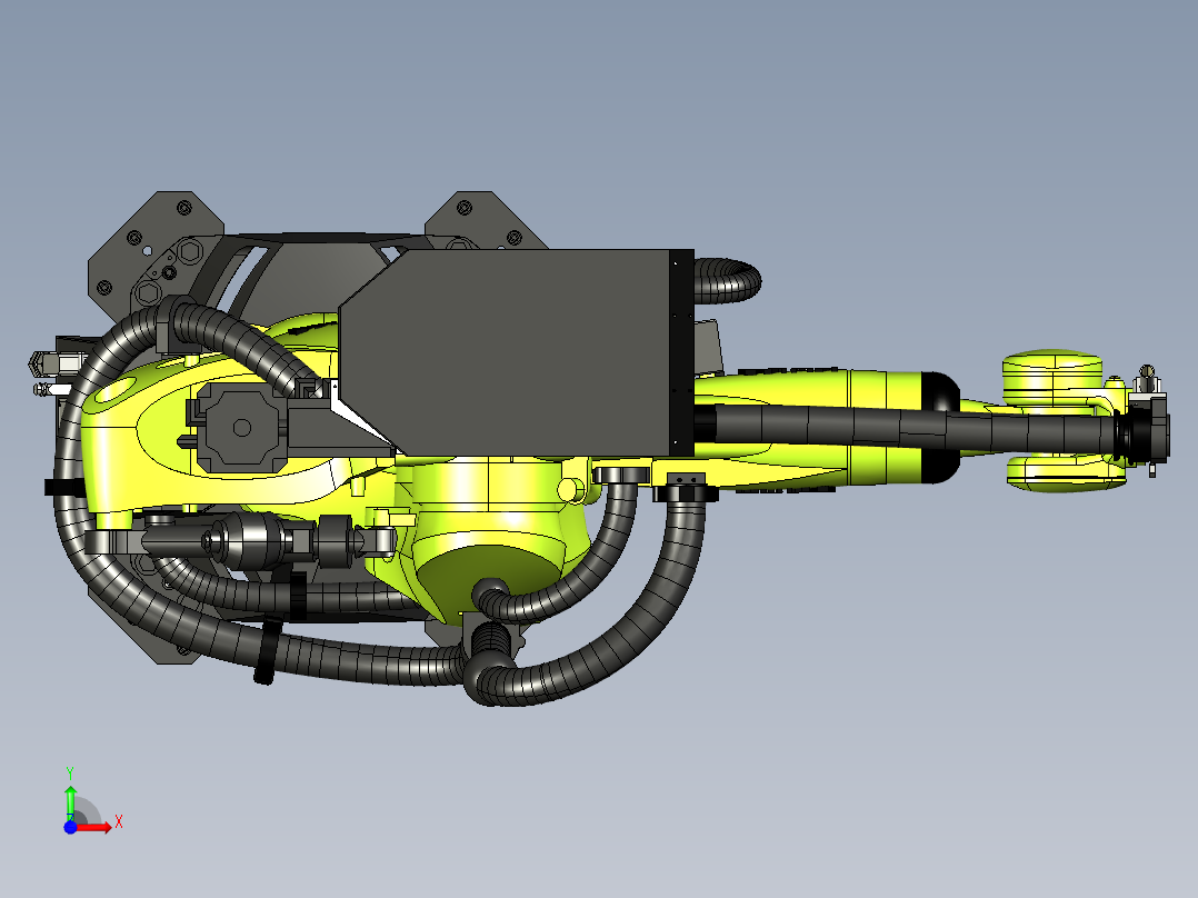 KUKA KR210-R2700机器人前视图