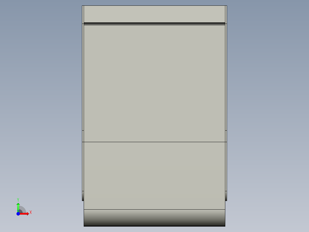 基恩士SJ-M300_kc图纸模型前视图