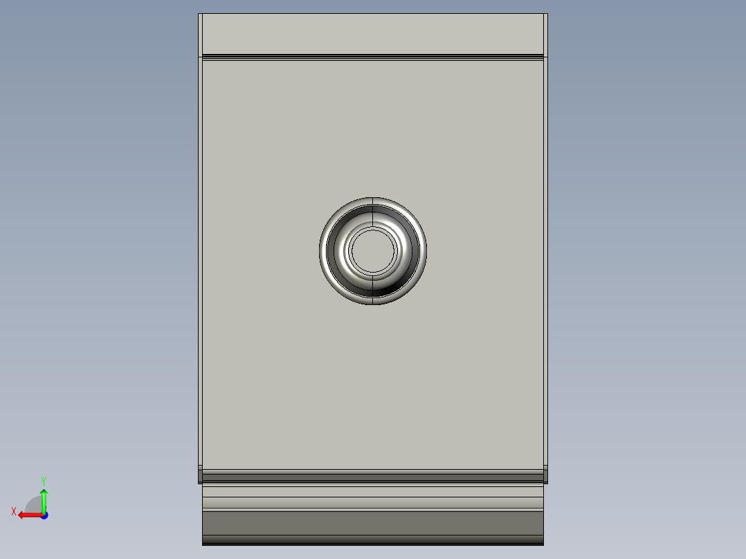 基恩士SJ-M300_kc图纸模型后视图