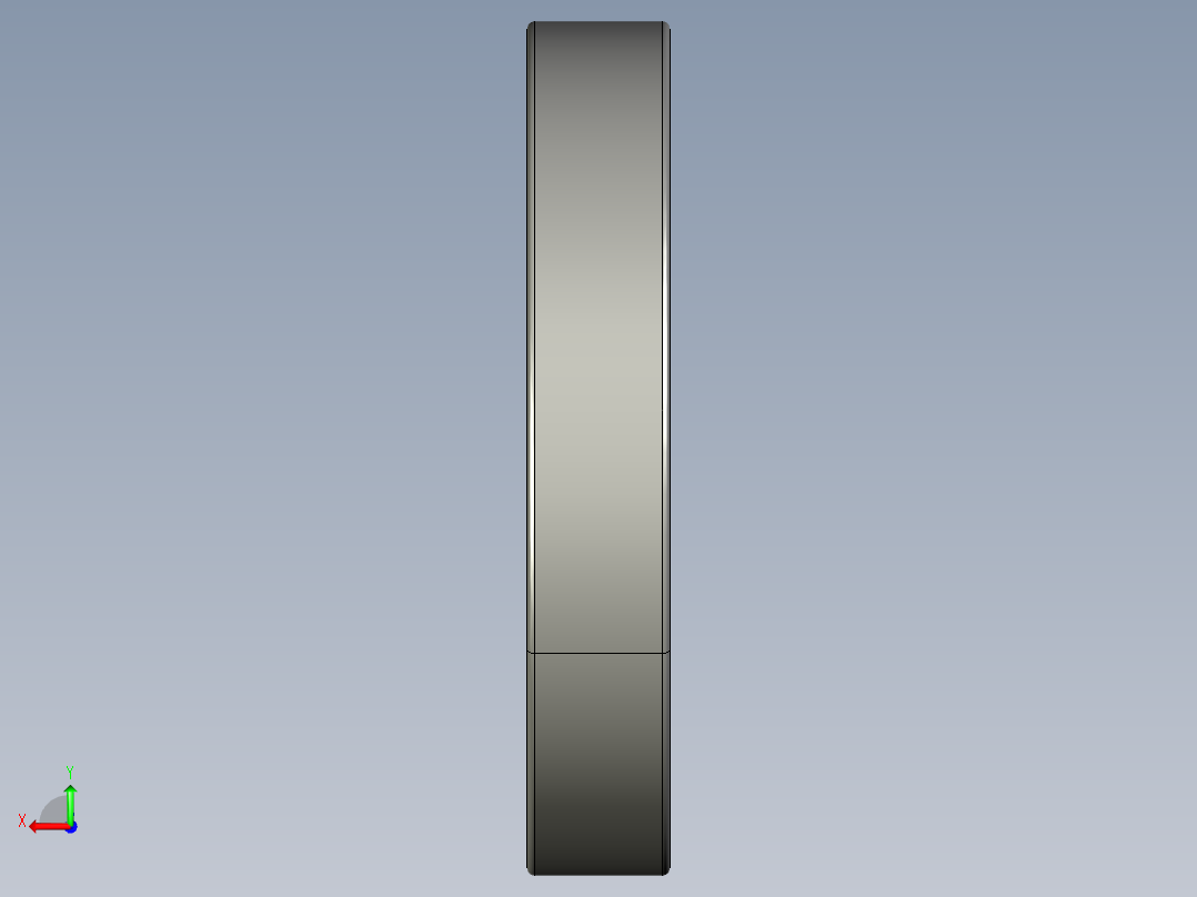 深沟球轴承61910后视图