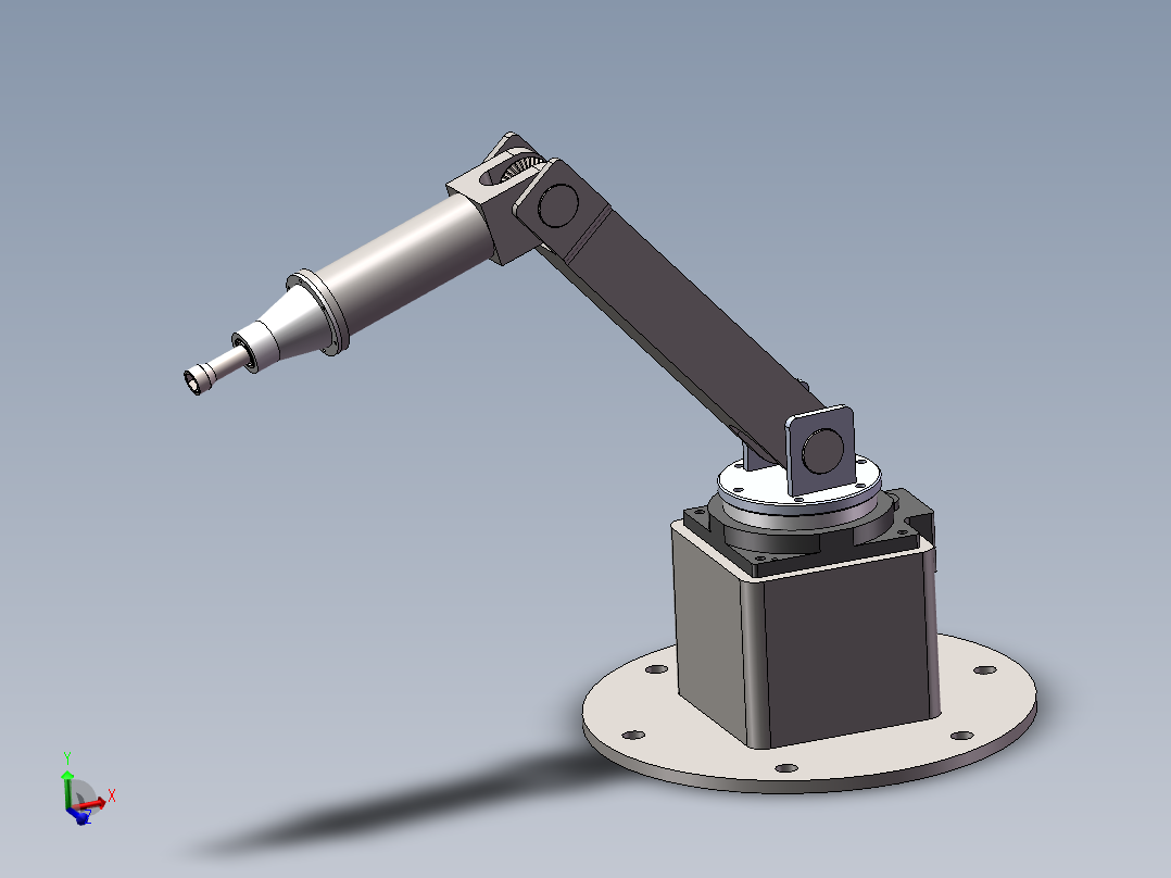 装配<span style='color: red'>机械手</span>（螺栓拆装机械臂）