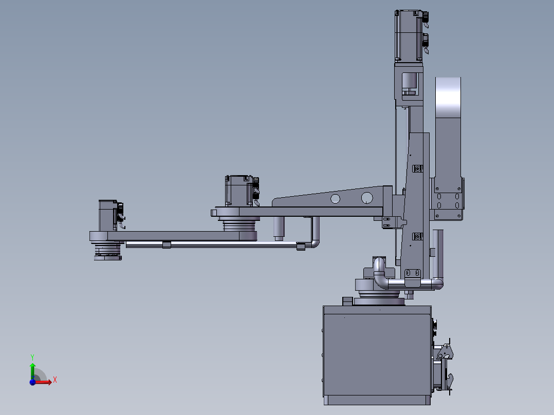 电机磁铁充磁转子组装一体机前视图
