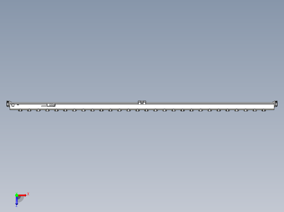基恩士SJ-H180V_kc图纸模型俯视图