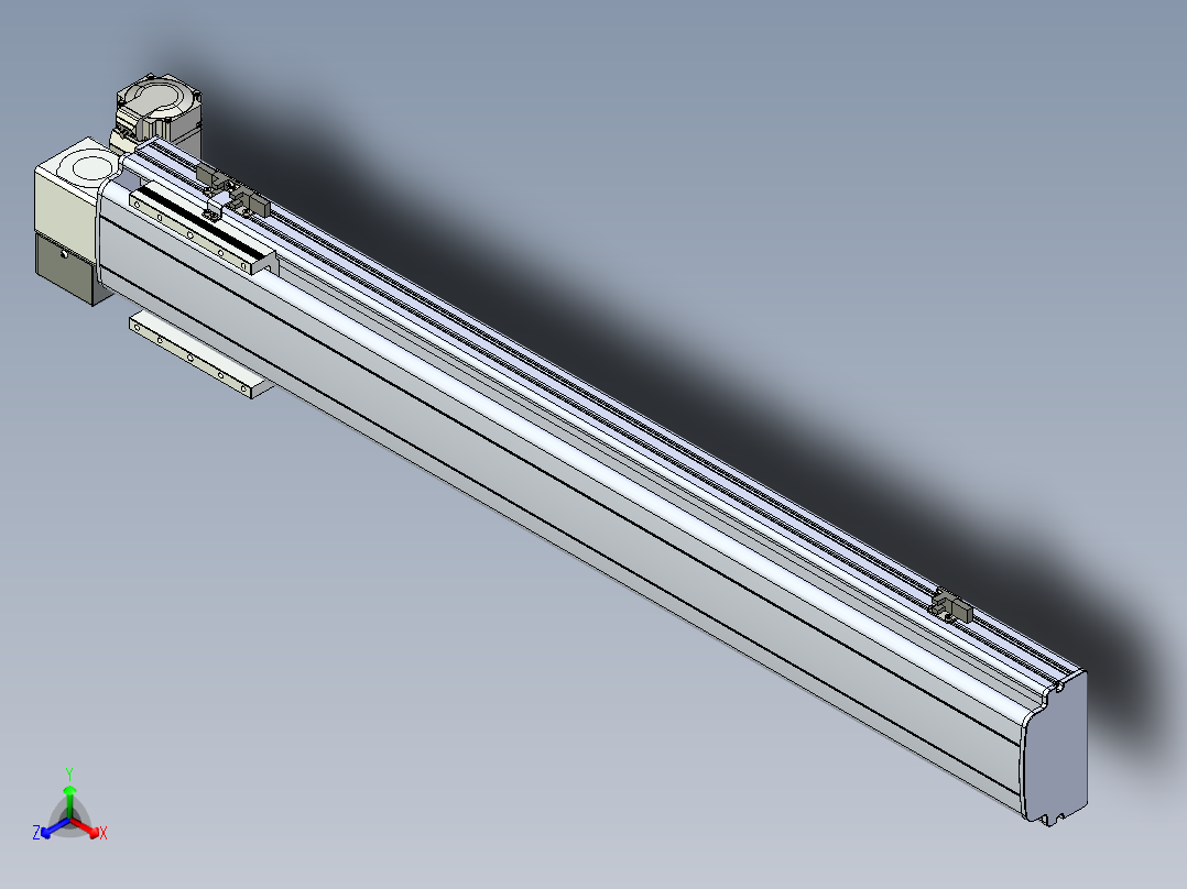 同步带滑台-半封闭B13H-L45-S800-LD-P40-D3