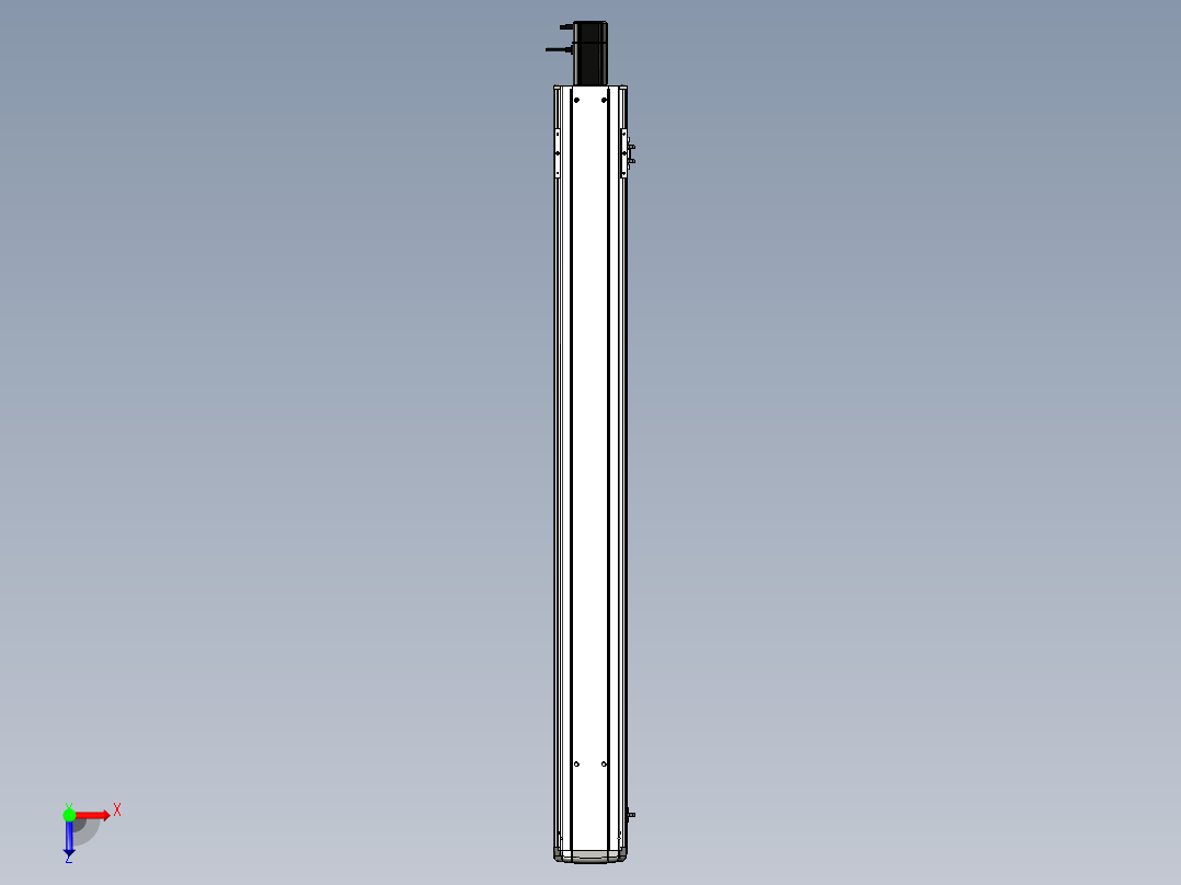 Toyo东佑达直线模组-ETH13-1200-BC-400W-C4反俯视图