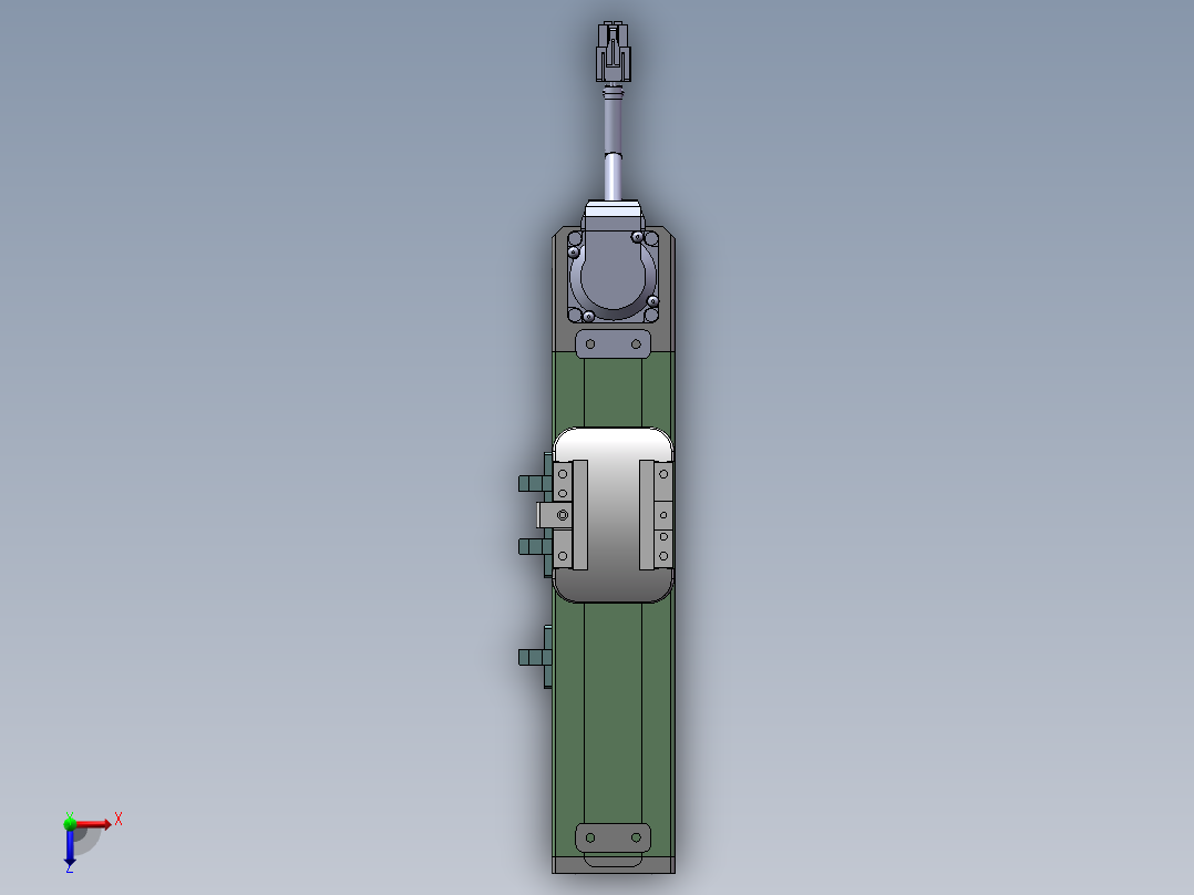 MCB同步带全封闭MCB5-BW-P100W俯视图