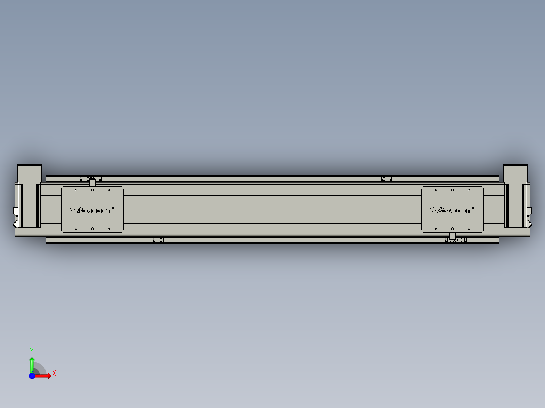 威洛博双电机滑台-VBC14S2-L50-S750-BU-P40-C6前视图