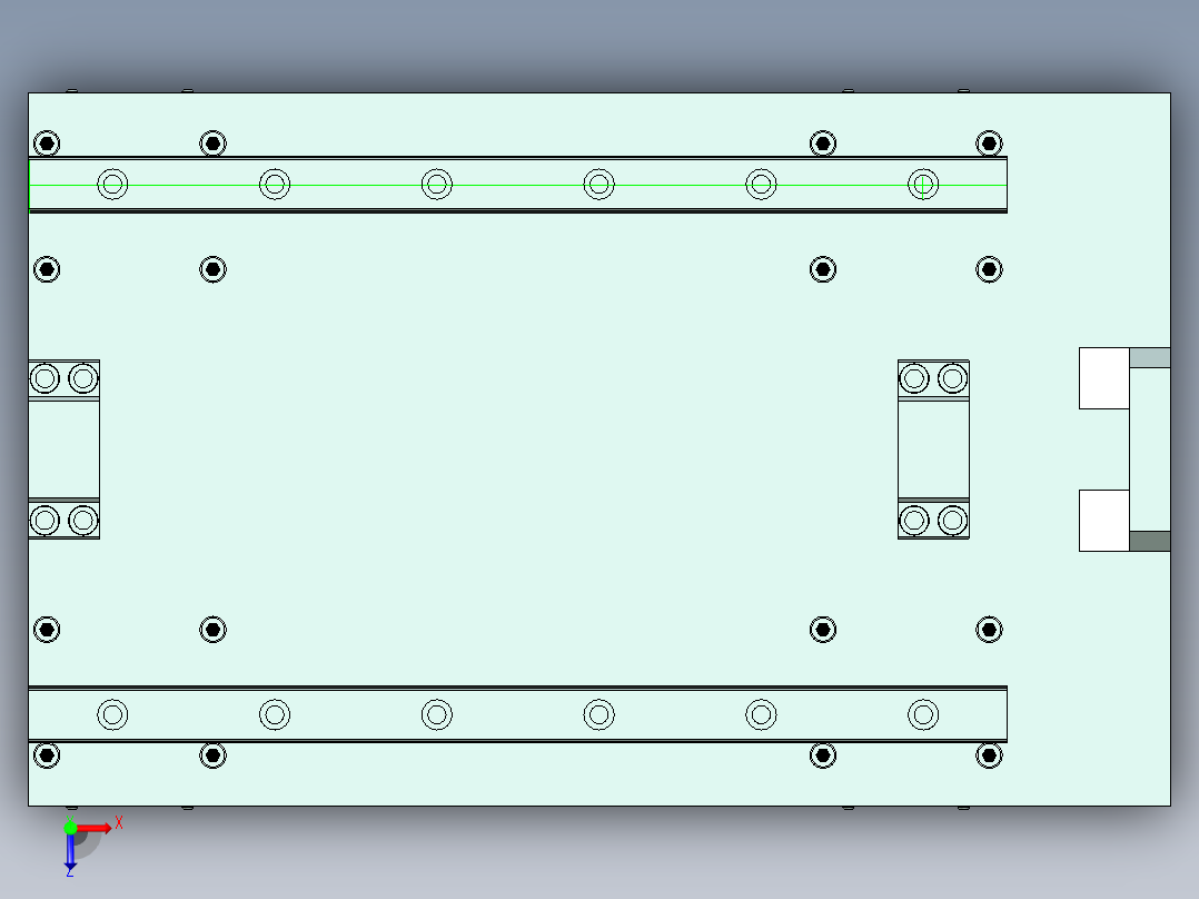 轮毂旋压成型机设计（设计）112441===300俯视图