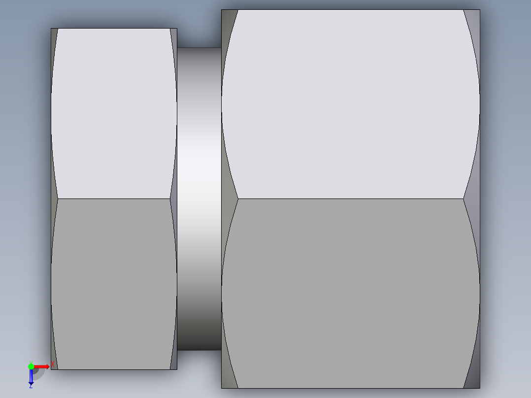 卡套式工业通用硬管接头EO_Blanking_plug_for_tube_ends_ROV16ZS71俯视图