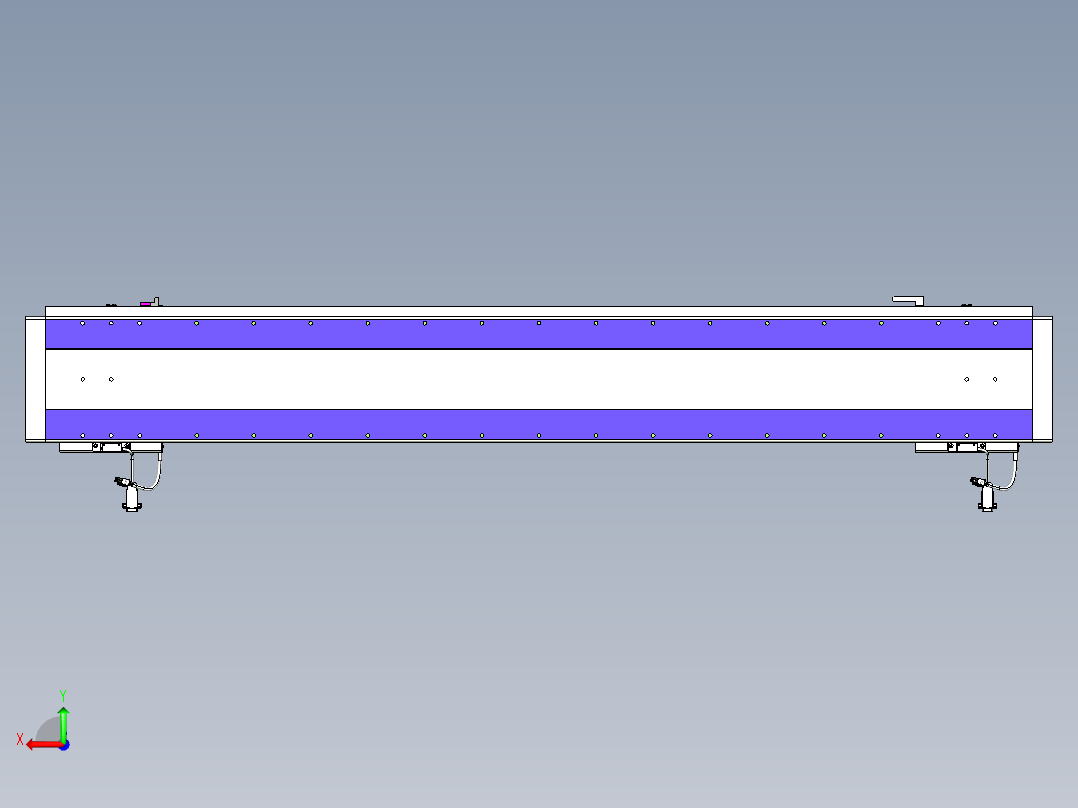 威洛博VL系列3d模型模组2VL22H2Y-S1300后视图