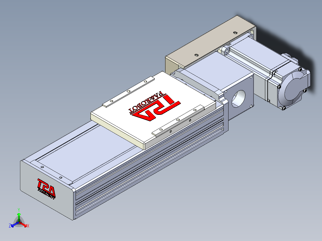 同步带全封闭直线模组TPA-HCB-110D-90-L100-MR-Y-P40-N3