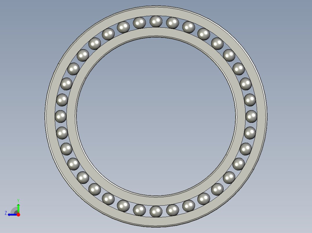 深沟球轴承61960右视图