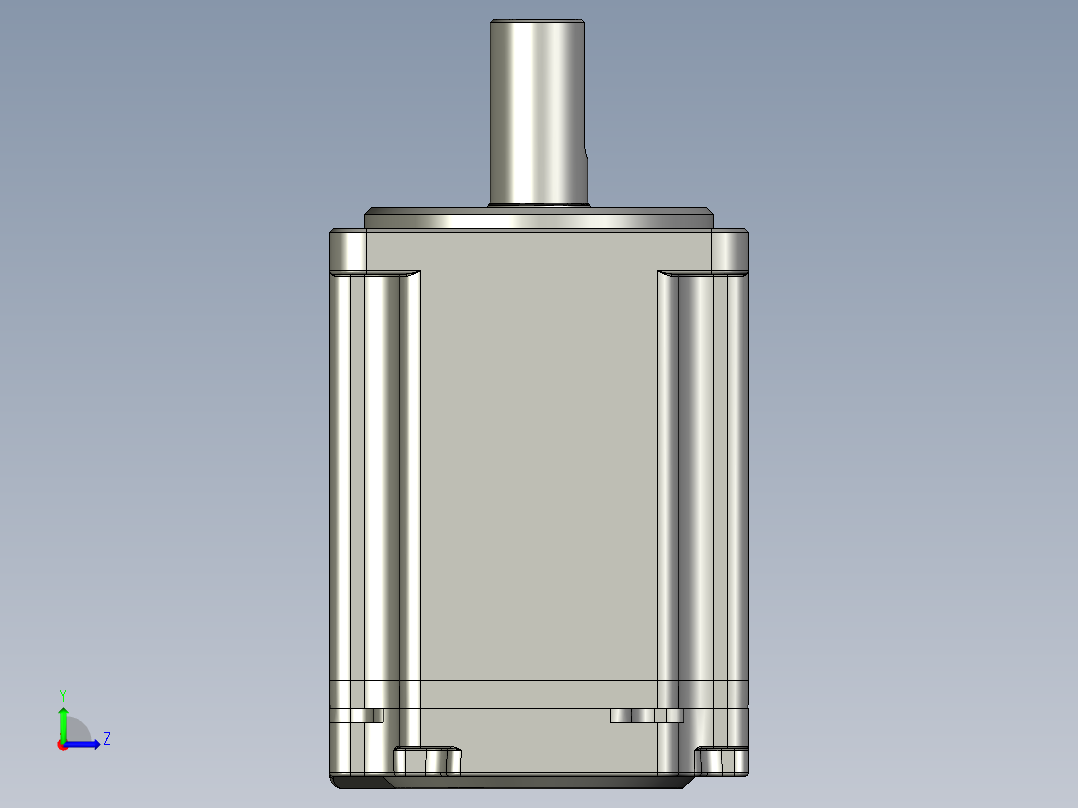 电机MS6H-60CN30B3-20P4-S.STEP左视图