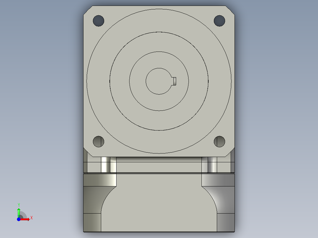斜齿ZPGH115-L2 24-95-115-M6 KCZ20.STEP前视图
