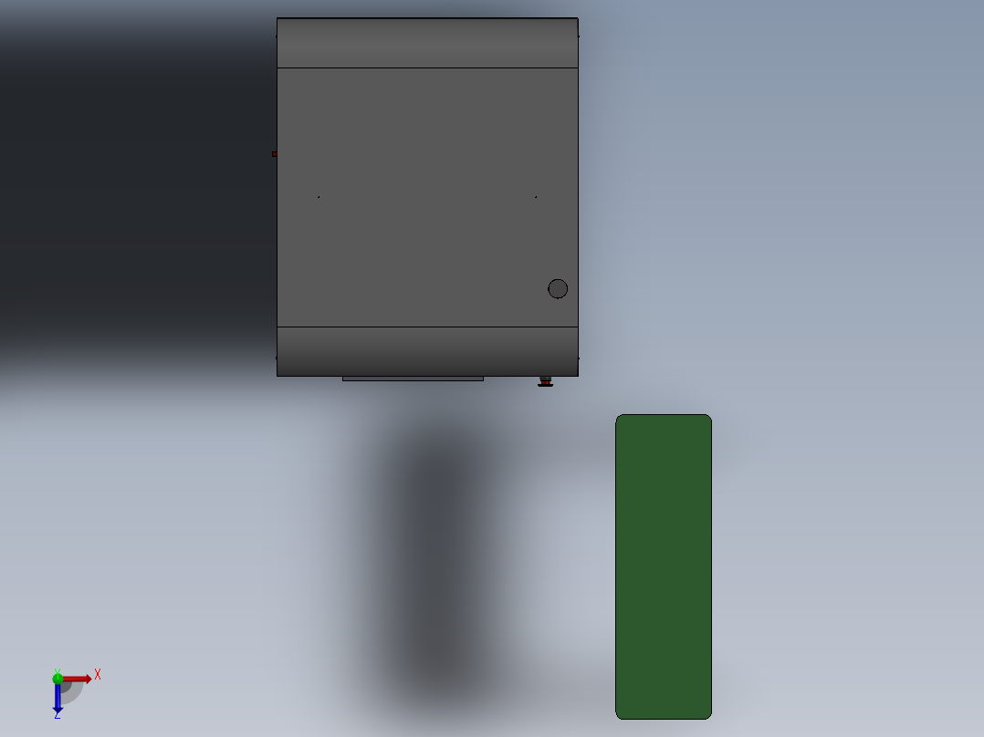 耳机充电Pin组装机sw16俯视图