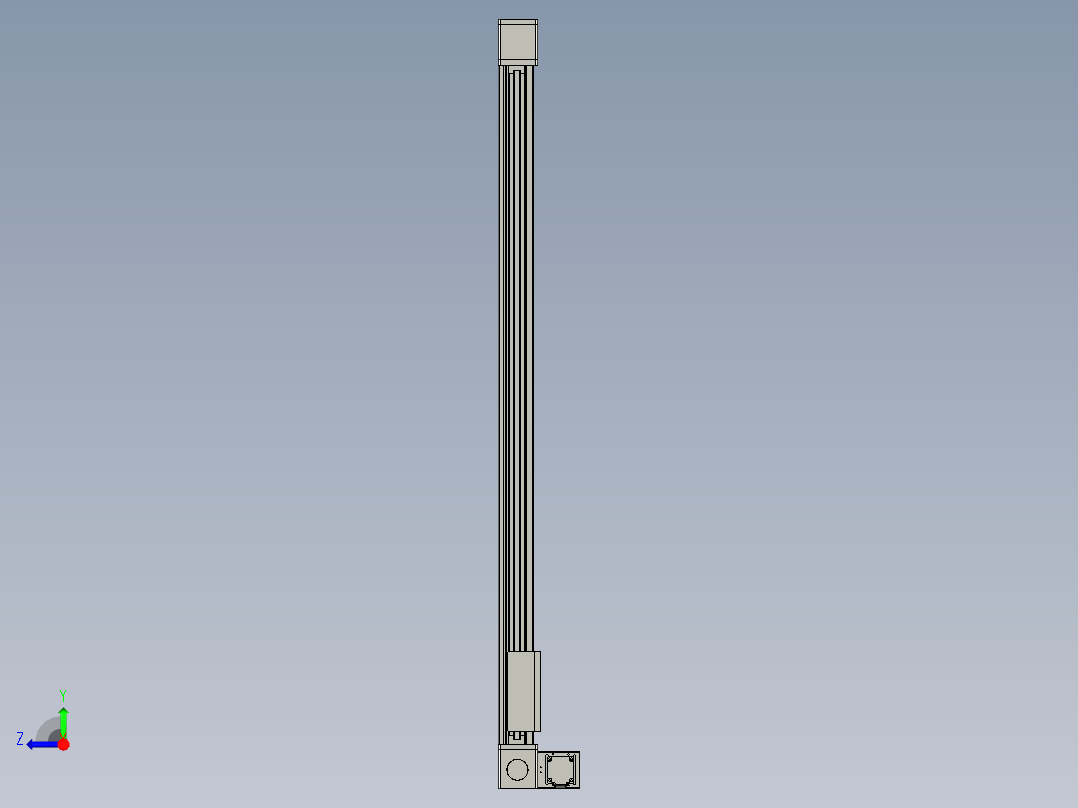 欧规系列-GB8-L96-S1300-BLU-P40-MS3右视图