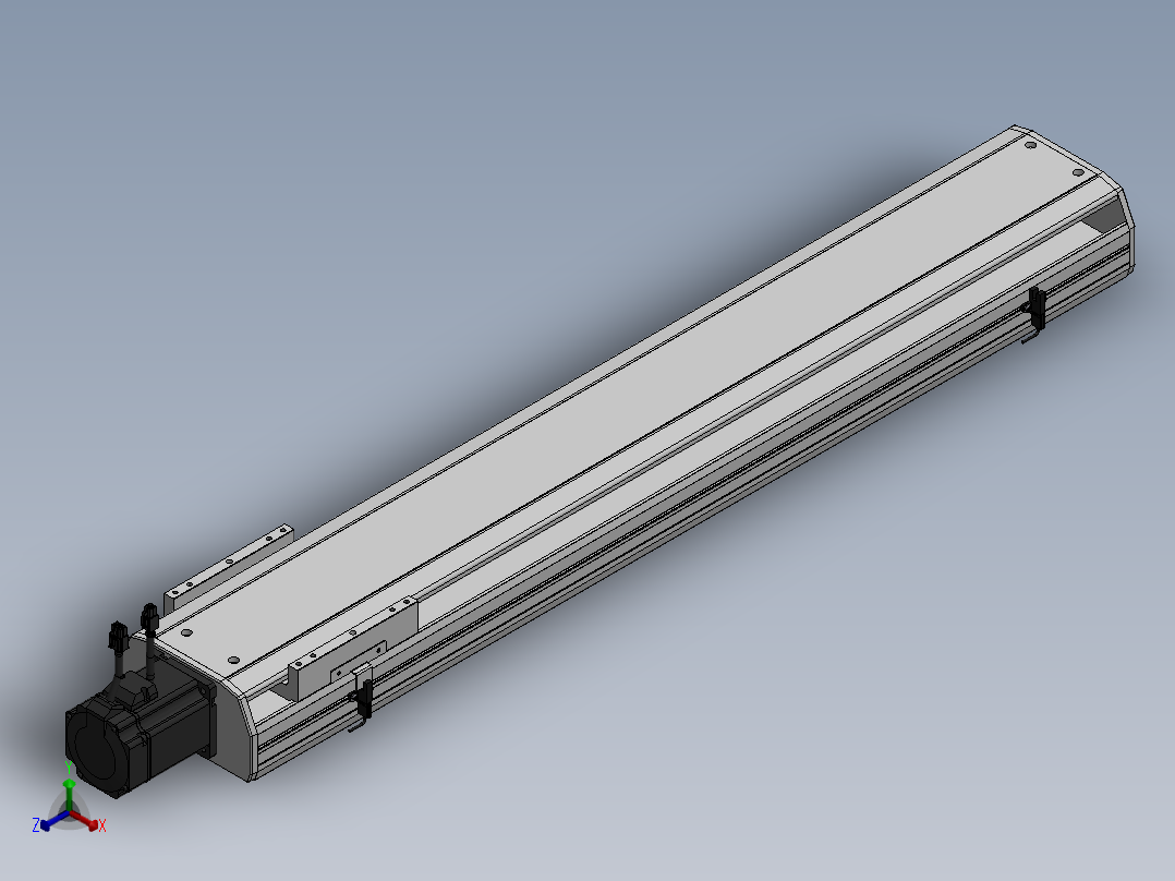 精密模组MY170-T10-850L-BC-P75B-C4-C正等轴测图