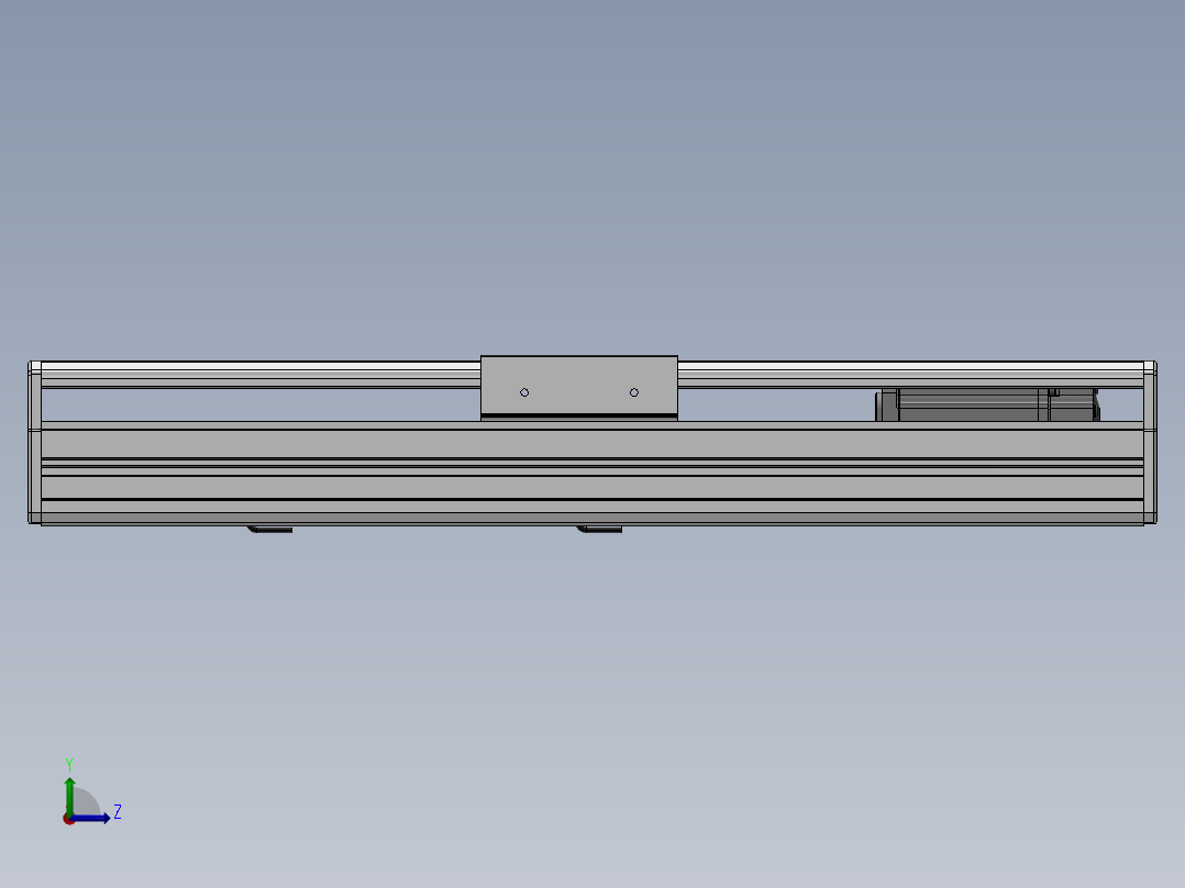 精密模组MY130-T10-150L-M-P20B-C4-C左视图