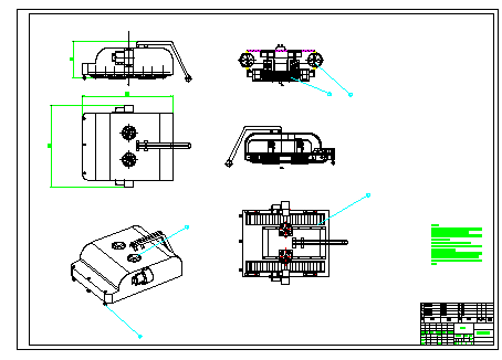 水下船体表面清刷机器人磁吸附装置设计1227481==1500