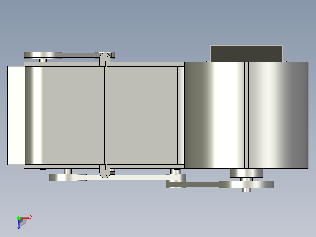 家用的多功能切菜机设计及动画仿真【三维PROE】120俯视图