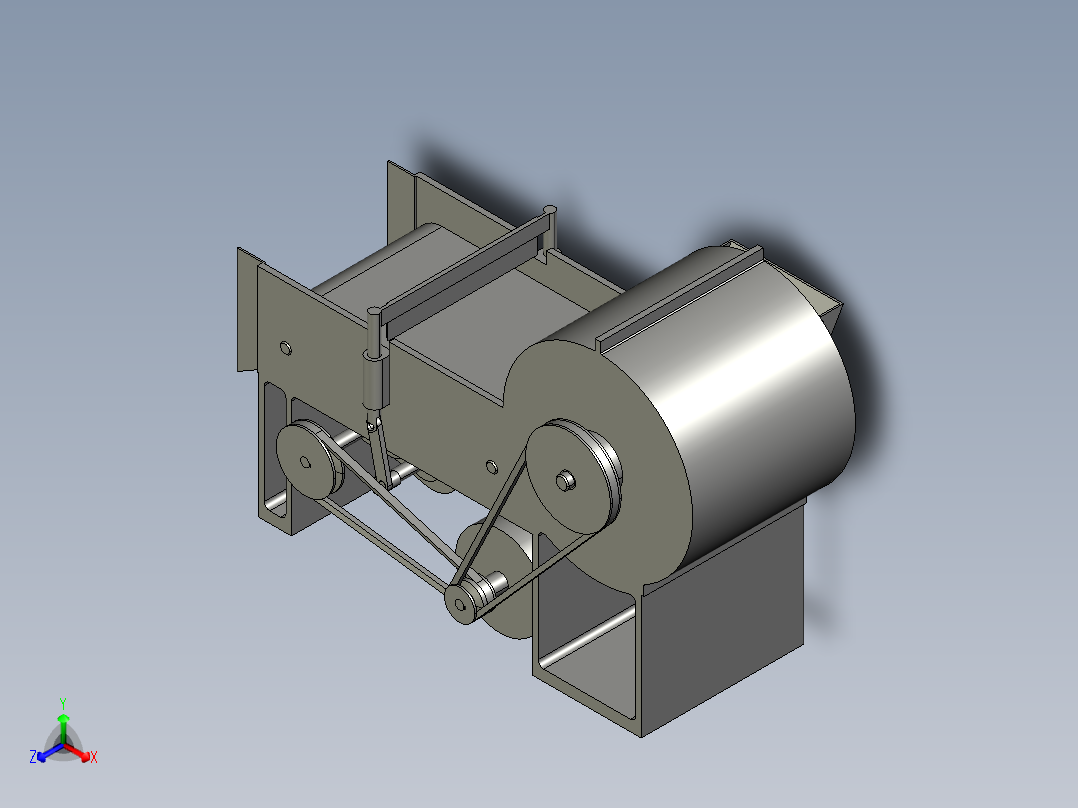 家用的多功能切菜机设计及动画仿真【三维PROE】120正等轴测图
