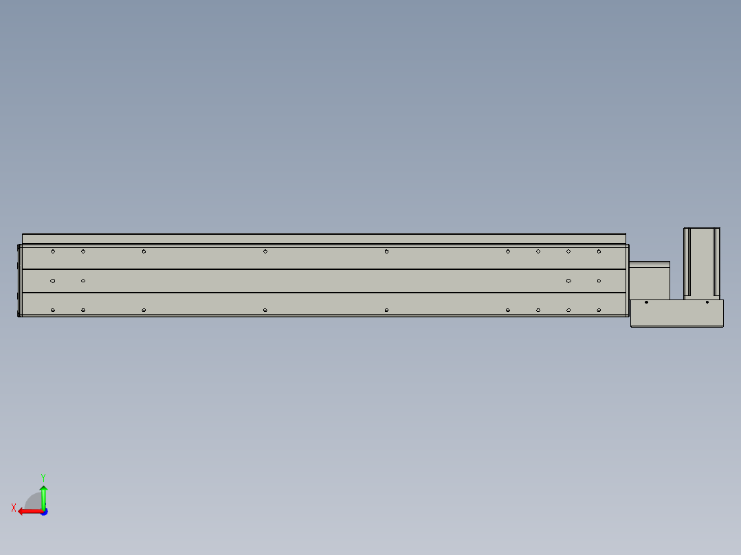 威洛博VBF12-S750-BL后视图