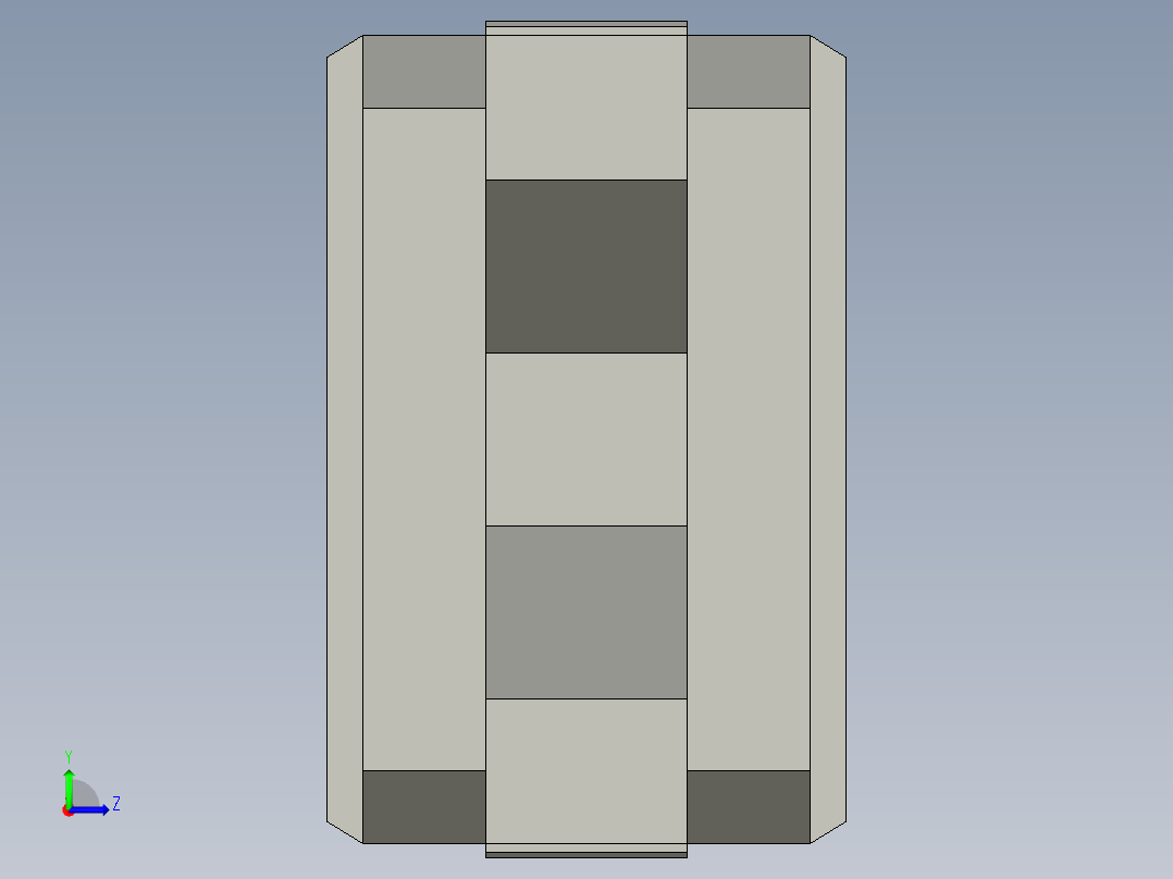 普通气爪PH05-30左视图