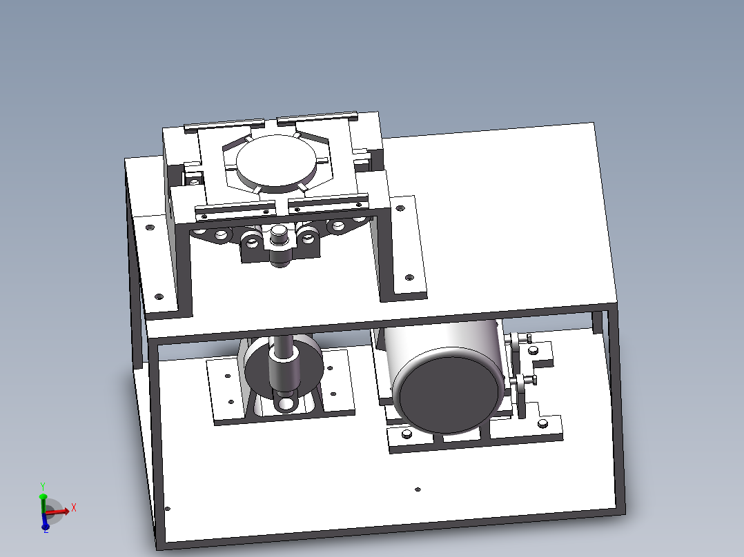 电磁炉磁芯装配<span style='color: red'>机械手</span>手爪曲柄滑块机构设计【含三维图】
