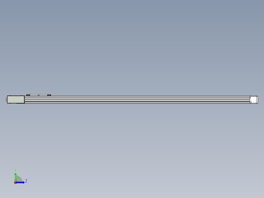 同步带滑台-欧规BC6H-L60-S1700-L-ZP40-D3左视图