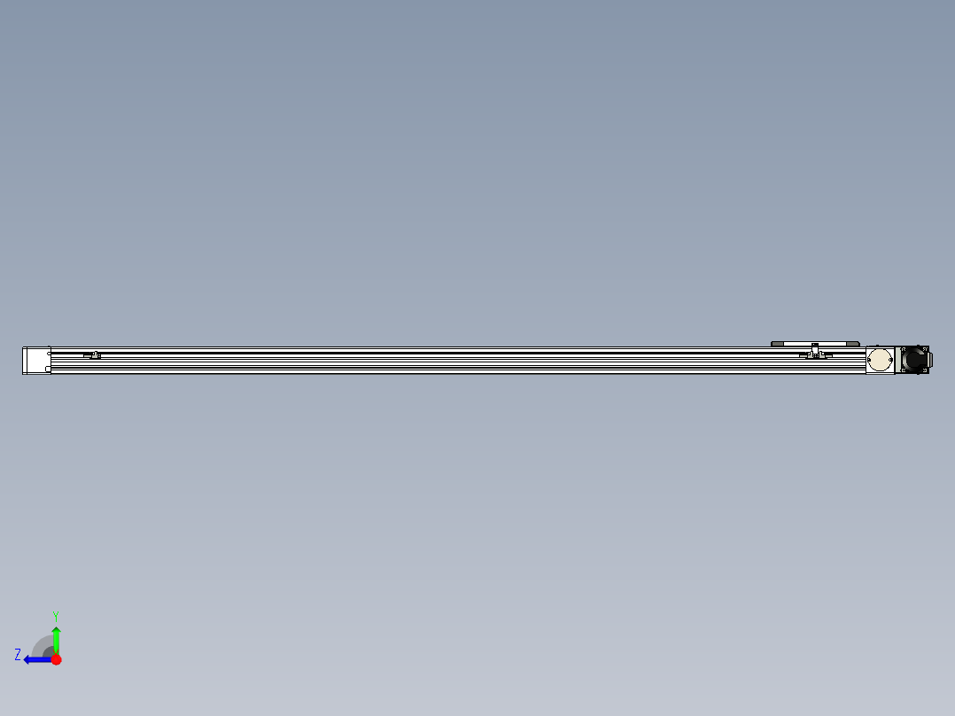 同步带滑台-欧规BC6H-L60-S1700-L-ZP40-D3右视图