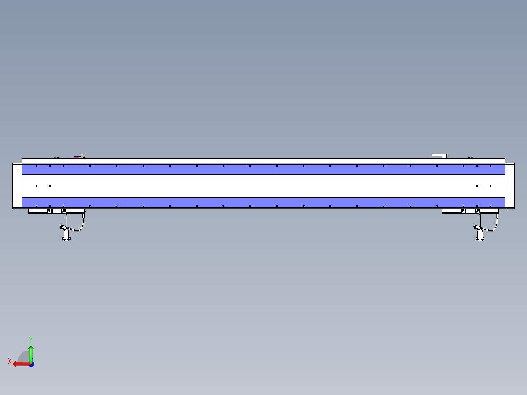 威洛博VL系列直线电机模组-2VL17E3-S1300后视图