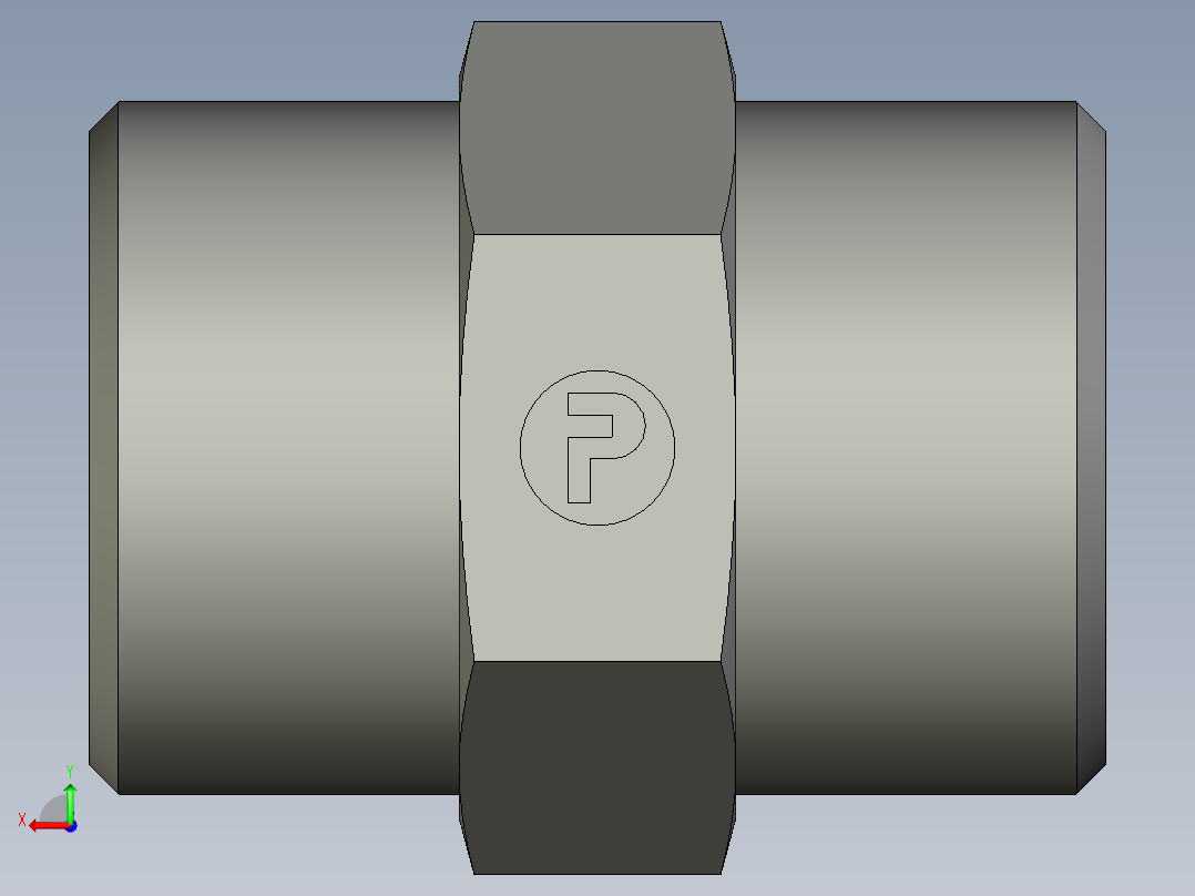 卡套式工业通用硬管接头EO Union G20SCFX后视图