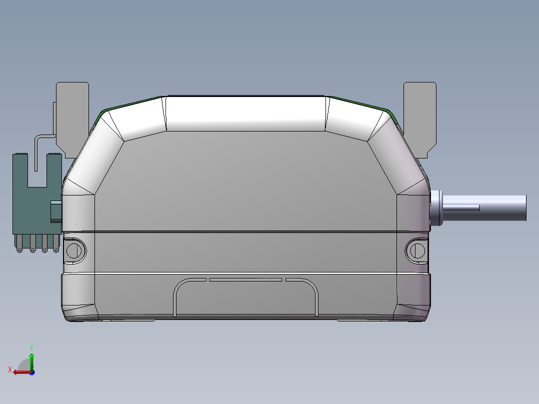 MTH丝杆半封闭模组MTH10-BC-100W后视图