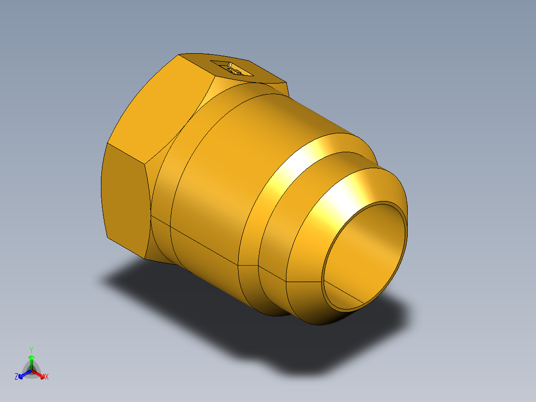 扩口式工业通用硬管接头Flared Seal Plug 639F-10