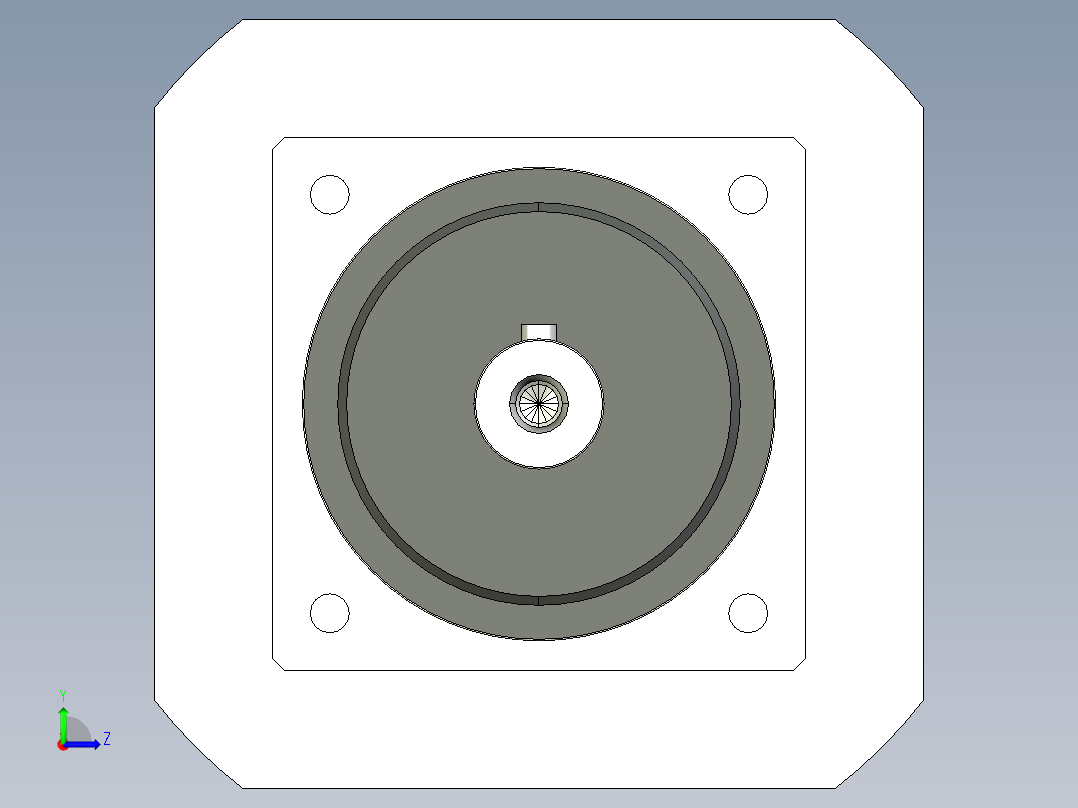 12米3x机器人滑块系统左视图
