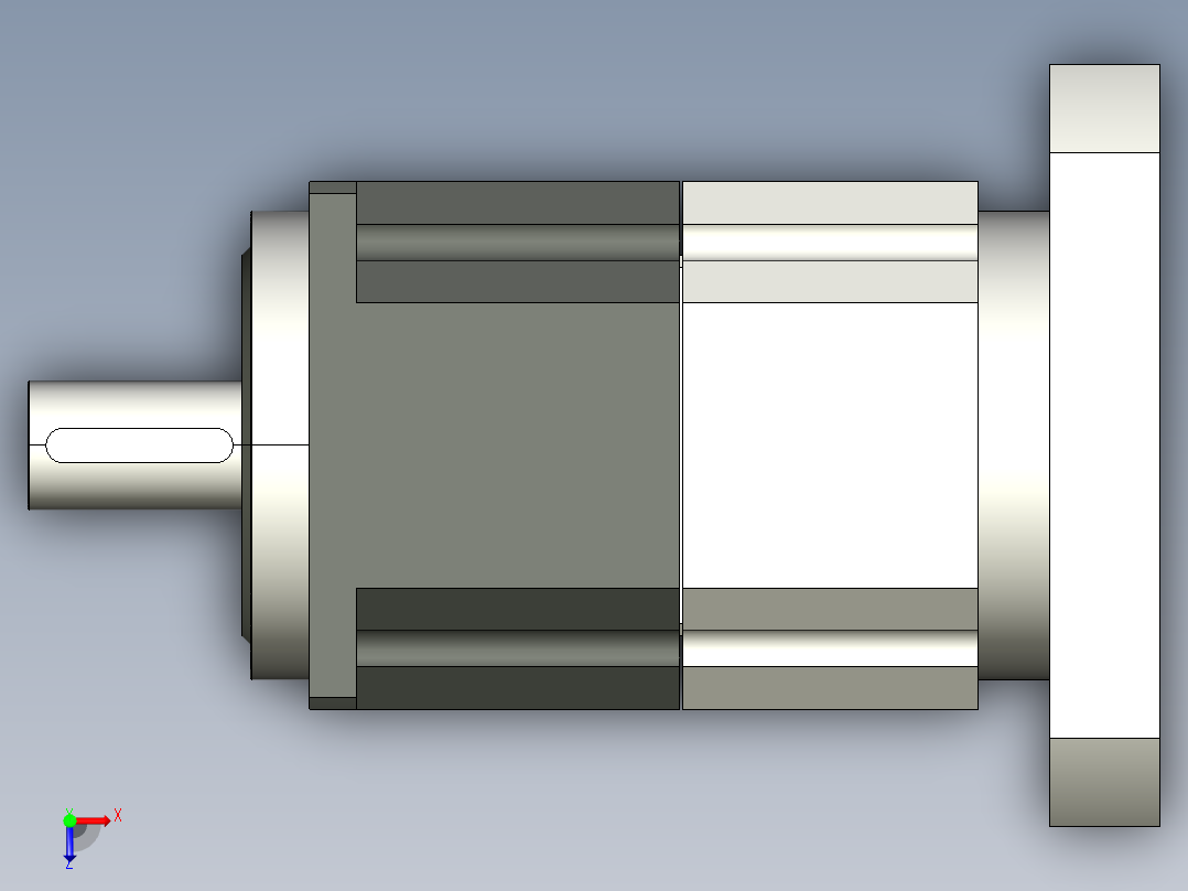 12米3x机器人滑块系统俯视图