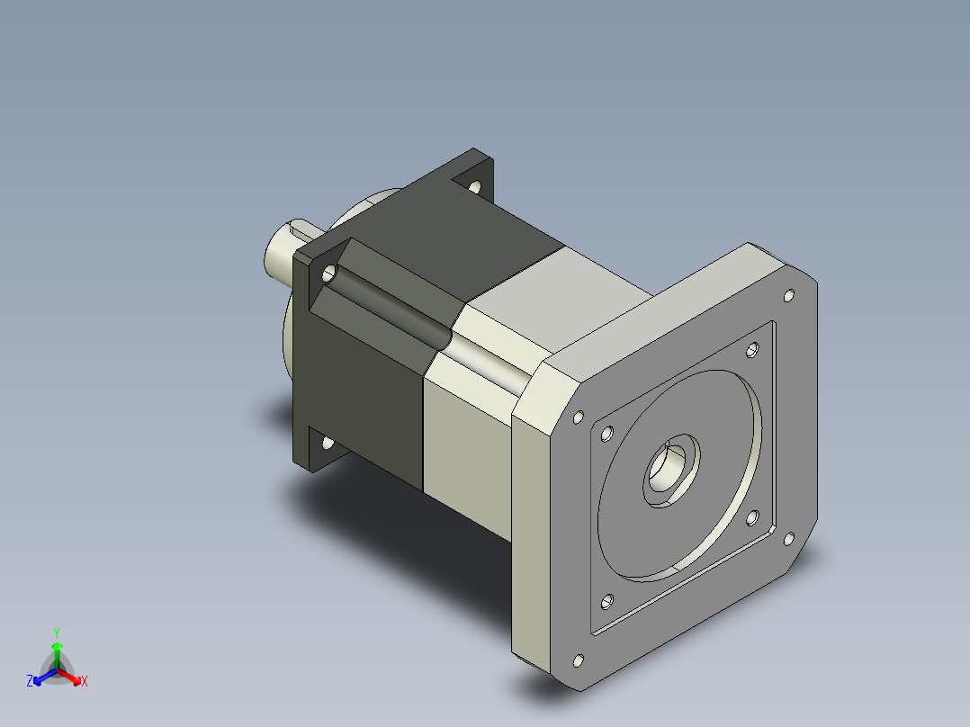 12米3x机器人滑块系统正等轴测图
