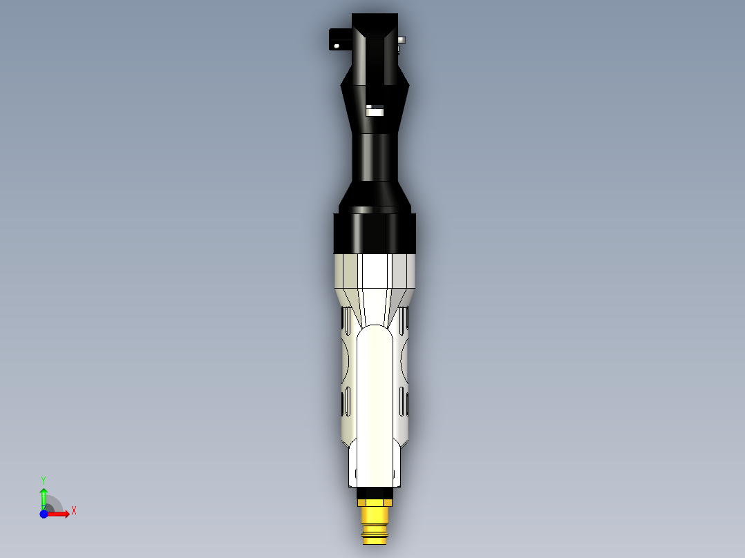气动棘轮前视图